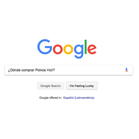 ¿Dónde comprar Polvos Holi?