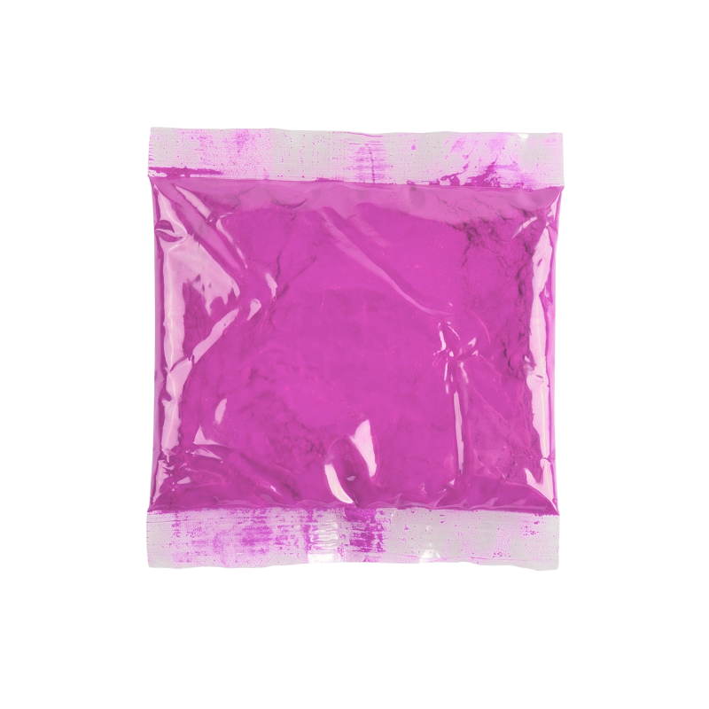 Caja 250 piezas Polvos Holi Original Fucsia bolsita 25 g