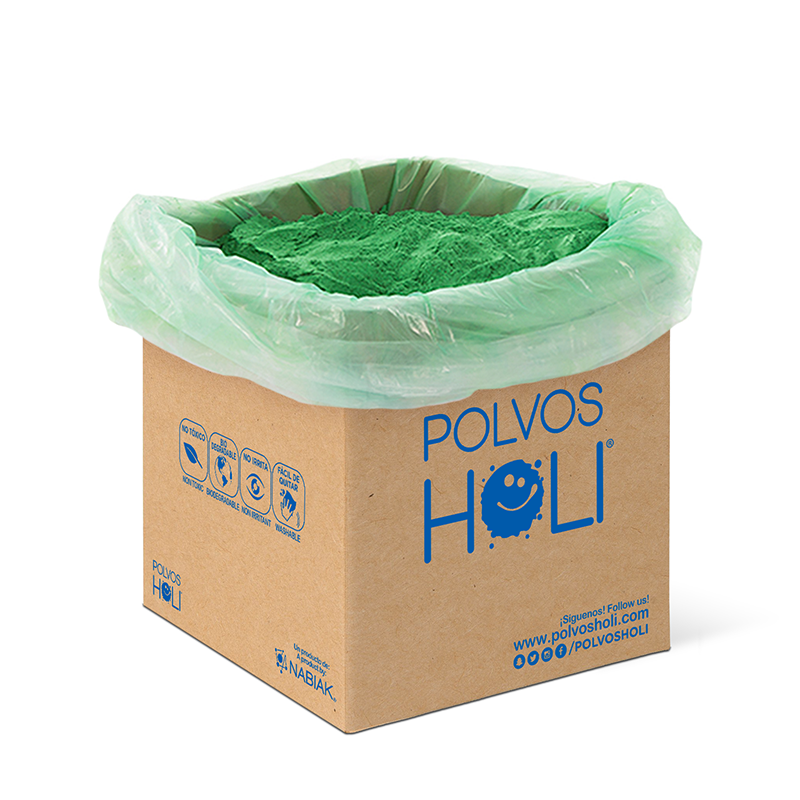Paquete 3 Cubetas Polvos Holi - 5 kg cada una