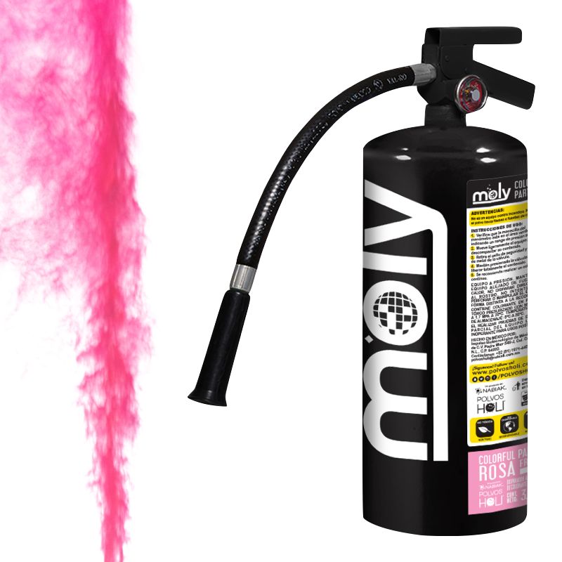 Disparador MOLY 3 KG Colorful Party Rosa Fresa