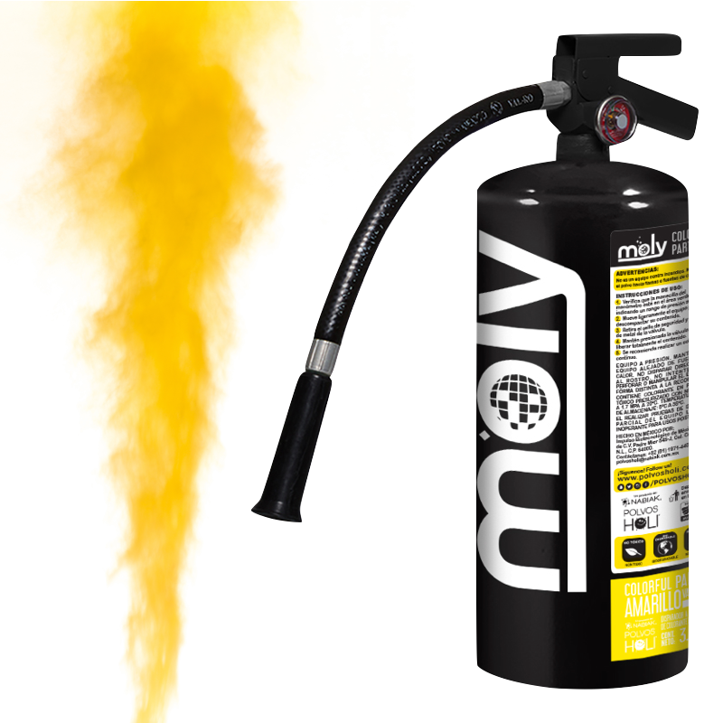 Disparador MOLY 3 KG Colorful Party Amarillo Vainilla
