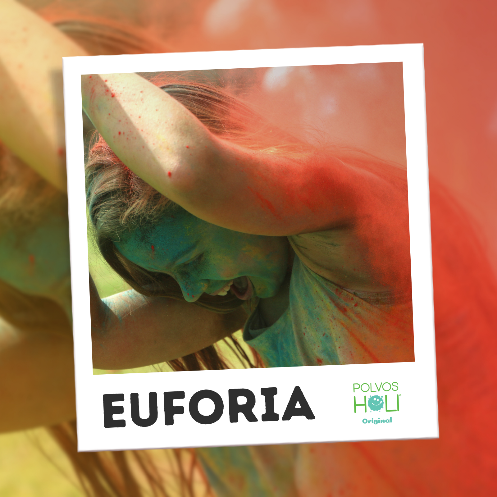 Cubeta de 5 kg Polvos Holi Original - Rojo