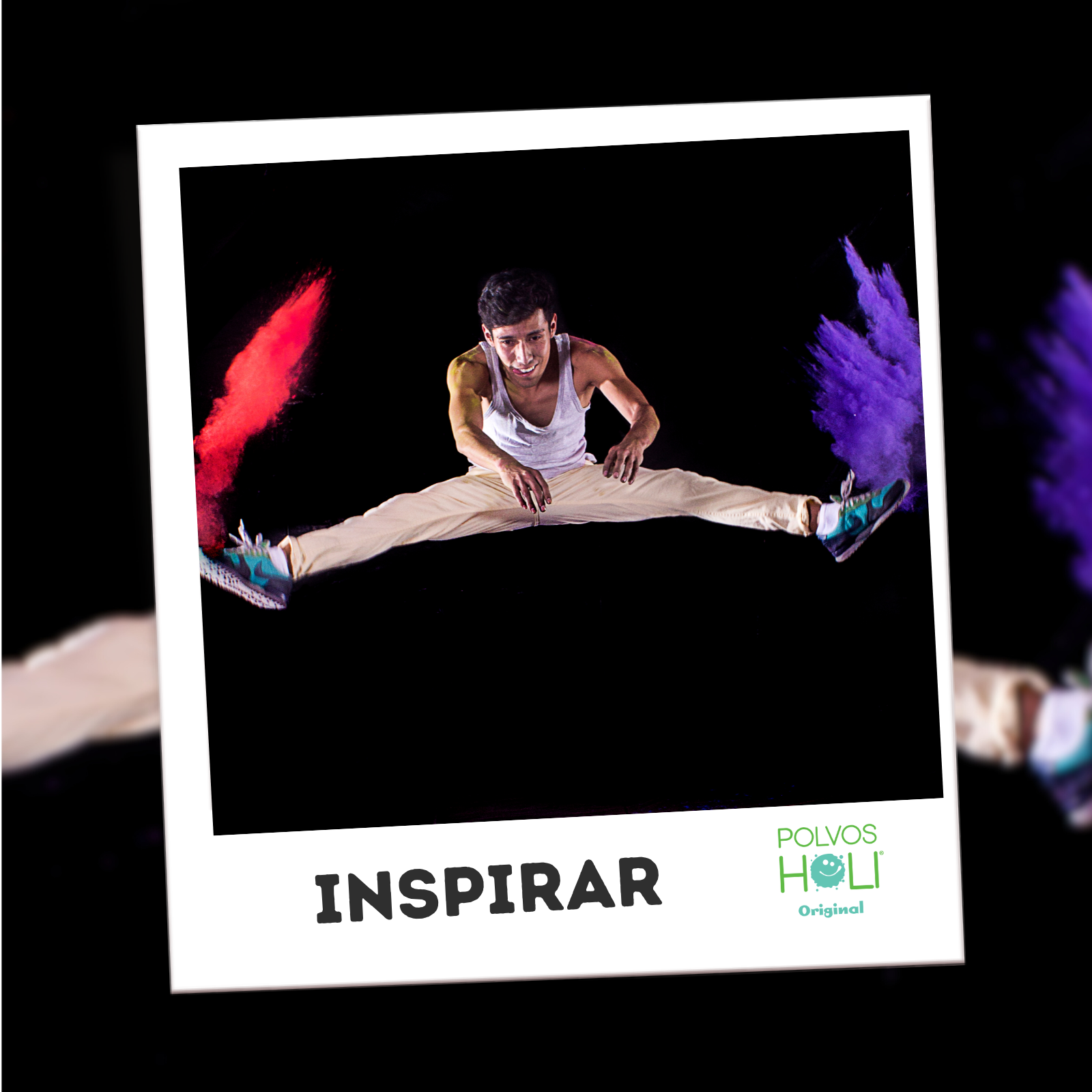 Cubeta de 5 kg Polvos Holi Original - Rojo