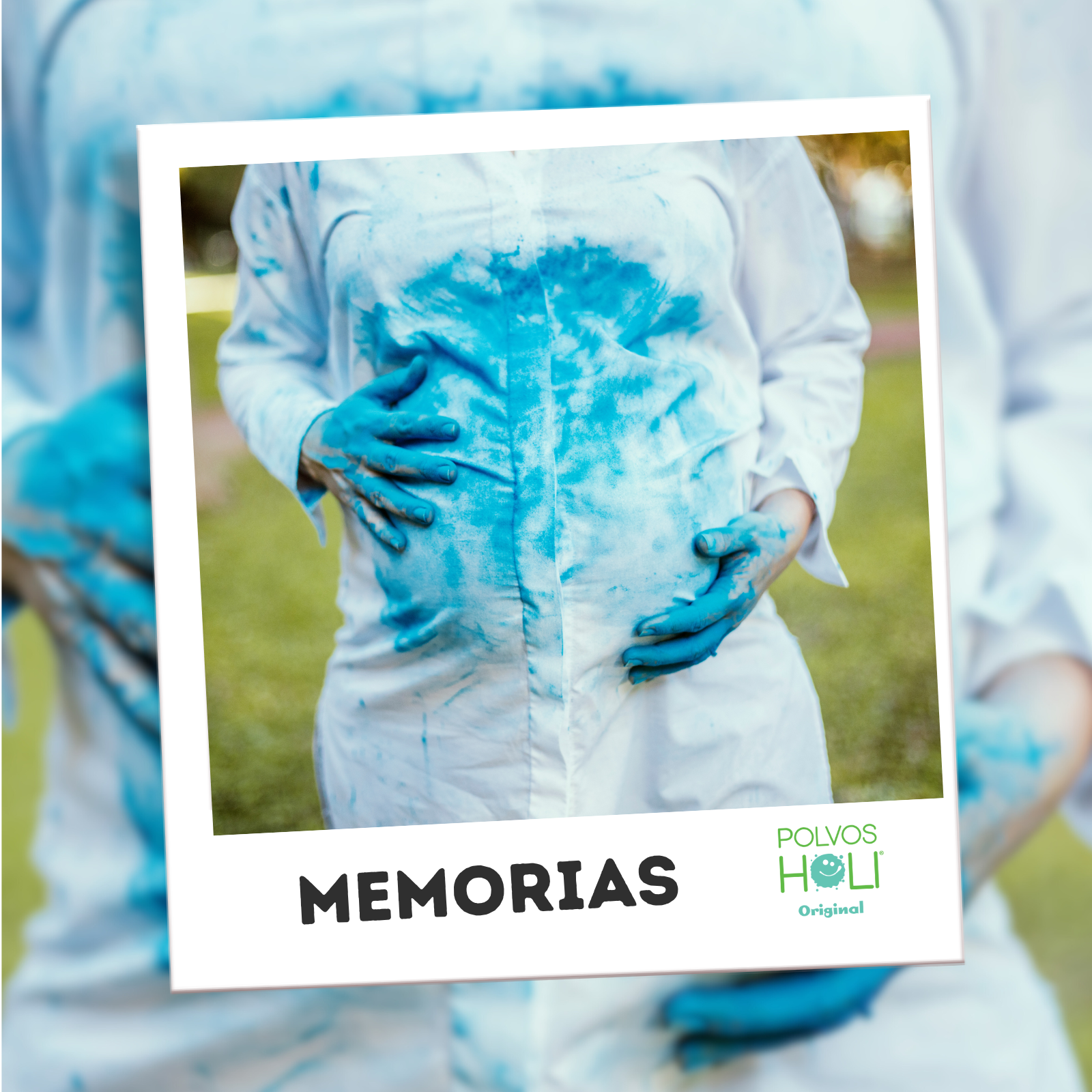 Cubeta de 5 kg Polvos Holi Frutal - Azul Mora