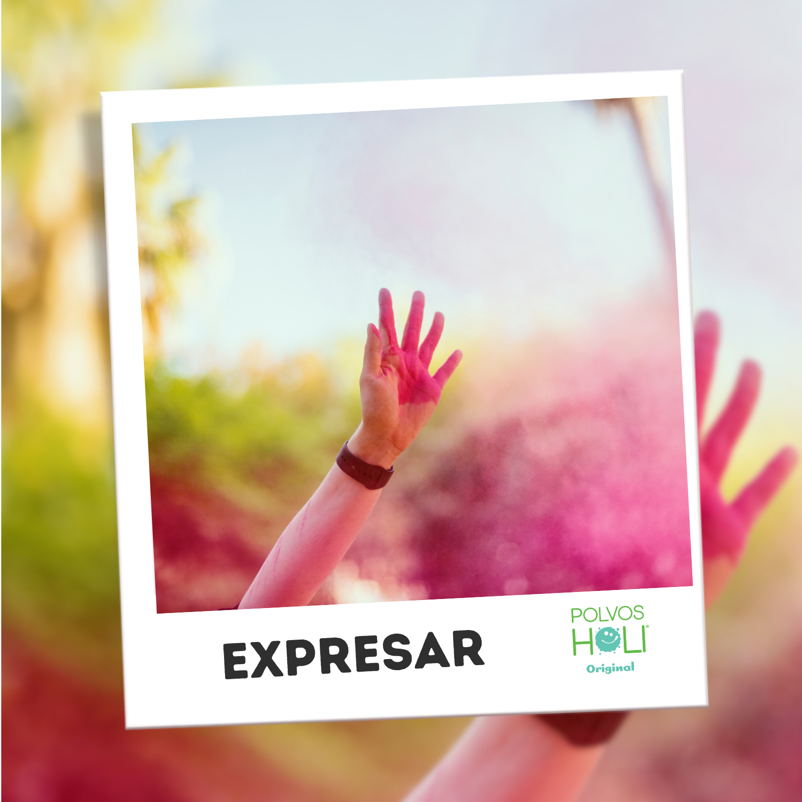 Cubo 25 kg Polvos Holi Frutal - Rosa Fresa