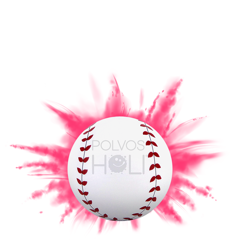 Pelota Baseball Gender Reveal Rosa-Fresa