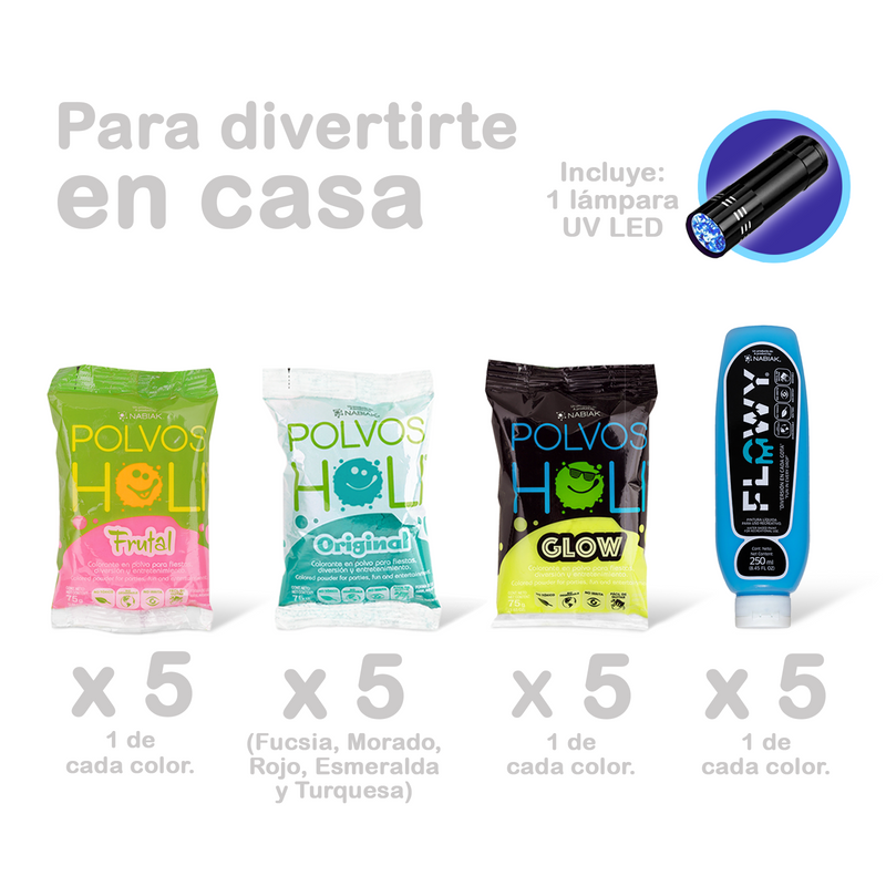 Para divertirte en casa - Paquete 20 colores